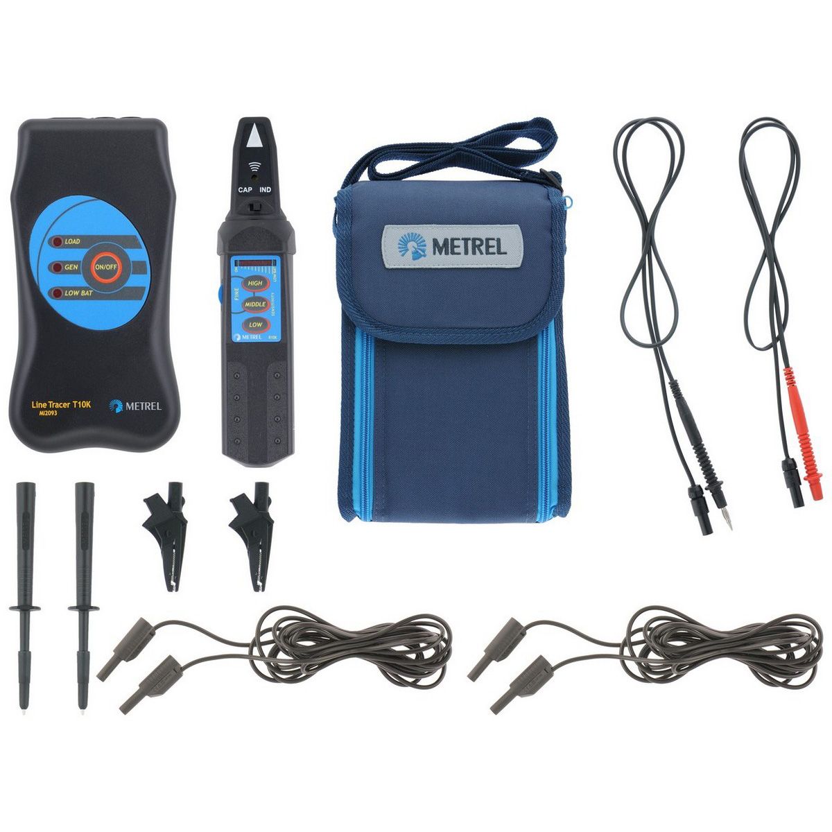 Metrel MI 2093: เครื่องค้นหาสายไฟ, ฟิวส์ และเบรกเกอร์