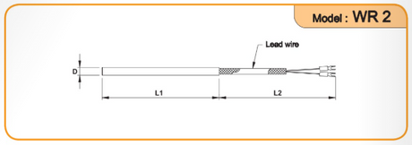 RTD SENSORS Model : WR2