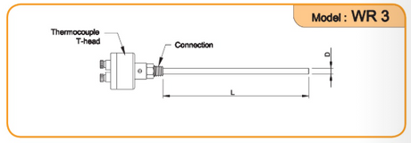 RTD SENSORS Model : WR3