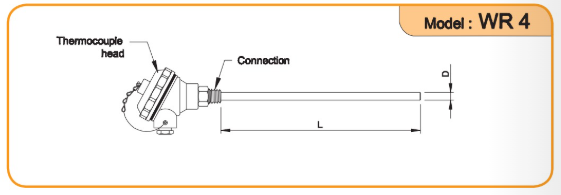 RTD SENSORS Model : WR4