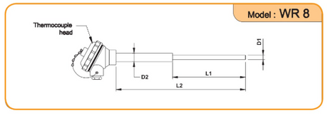 RTD SENSORS Model : WR8