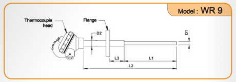 RTD SENSORS Model : WR9