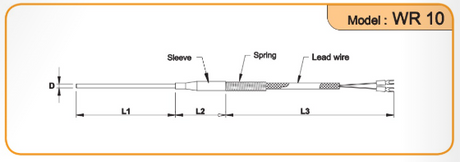 RTD SENSORS Model : WR10