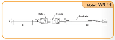 RTD SENSORS Model : WR11