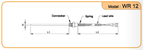 RTD SENSORS Model : WR12
