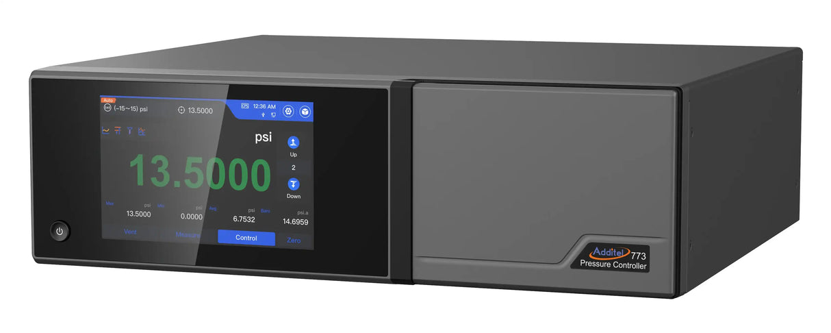 Additel 773 Pressure Controller / Generator (Up to 400 inH2O)