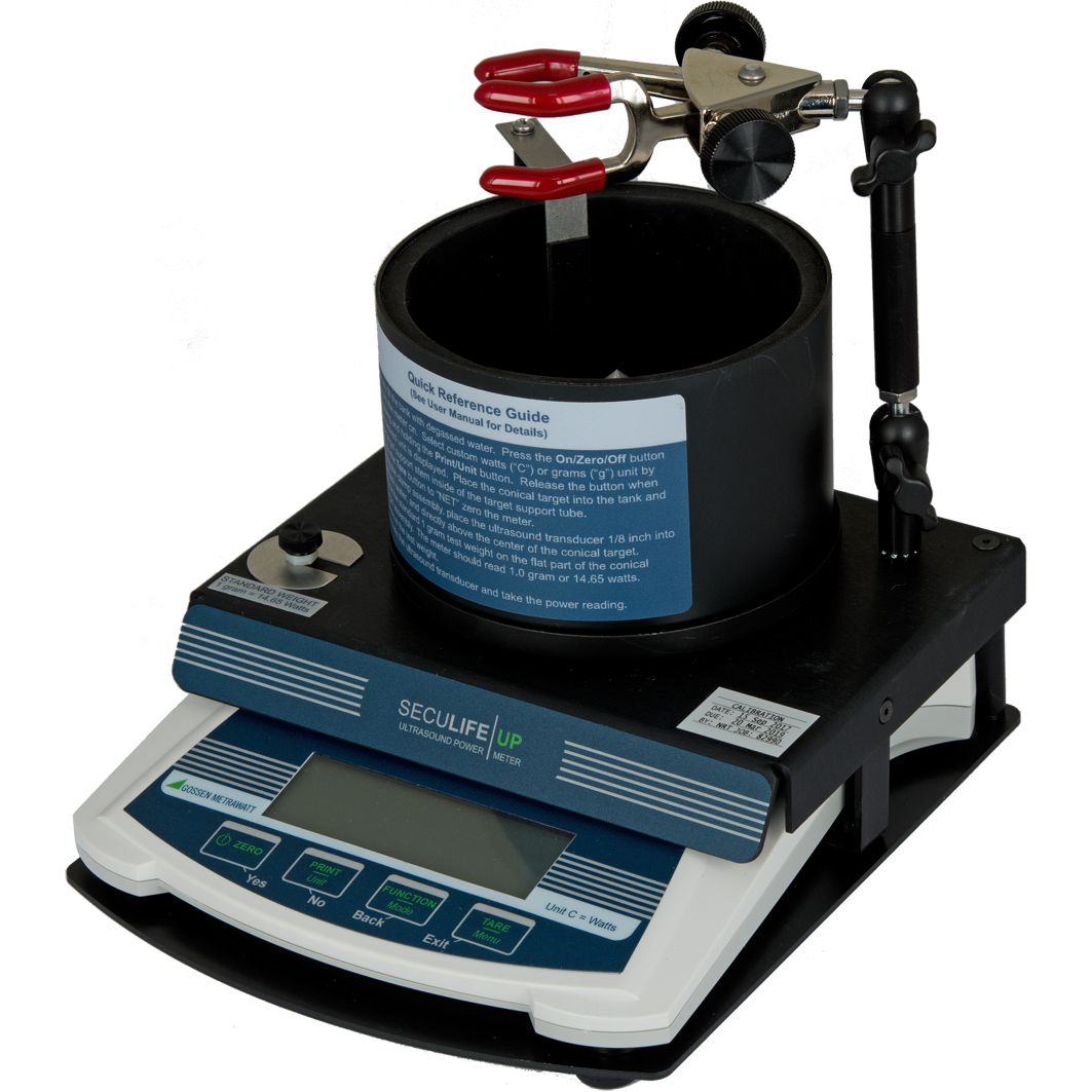 Gossen SECULIFE UP: เครื่องตรวจวัดพลังงานเครื่องรักษาด้วยอัลตร้าซาวด์