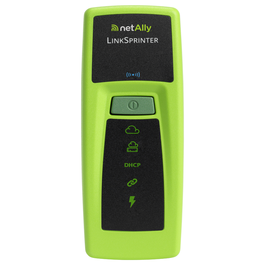 NetAlly LinkSprinter®: เครื่องตรวจสอบระบบเน็ตเวิร์คใช้สาย
