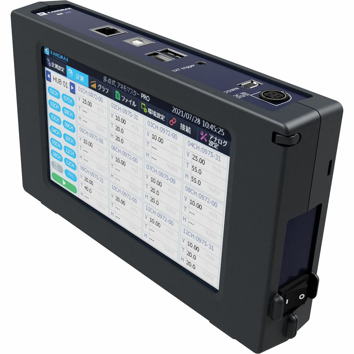 KANOMAX Multi-Channel Anemometer PRO – Model 1590