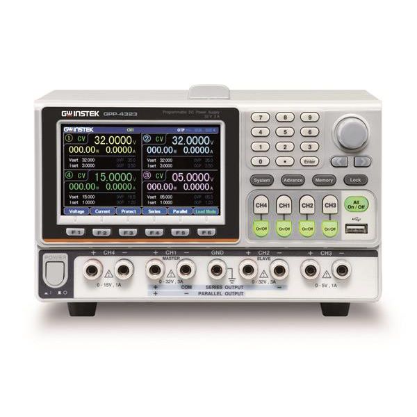 GW Instek GPP-4323/3323 Programmable DC Source + DC Electronic Load Function