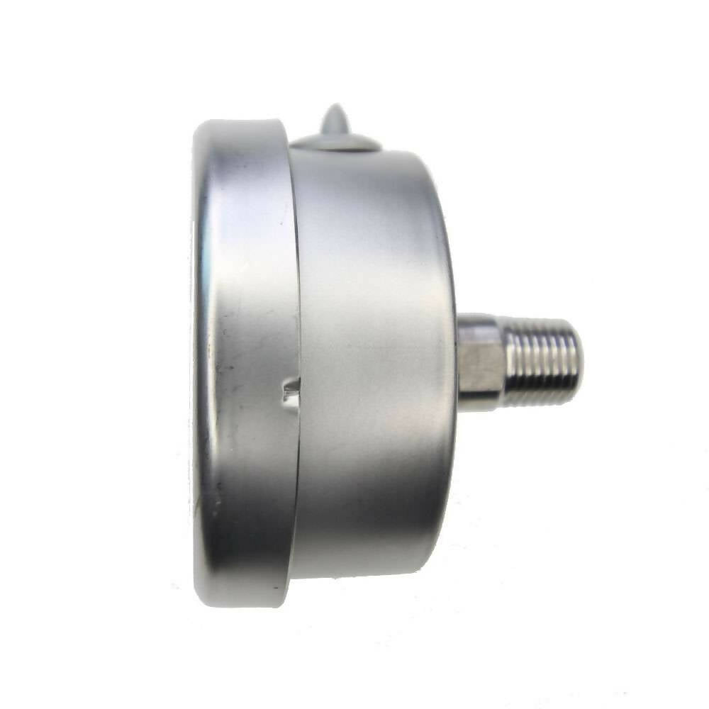 OCTA เกจวัดแรงดัน Pressure Gauge หน้าปัดขนาด 2.5″ เกลียวสแตเลสขนาดออกหลัง 1/4" NPT เกจแรงดัน OCTA GSK63