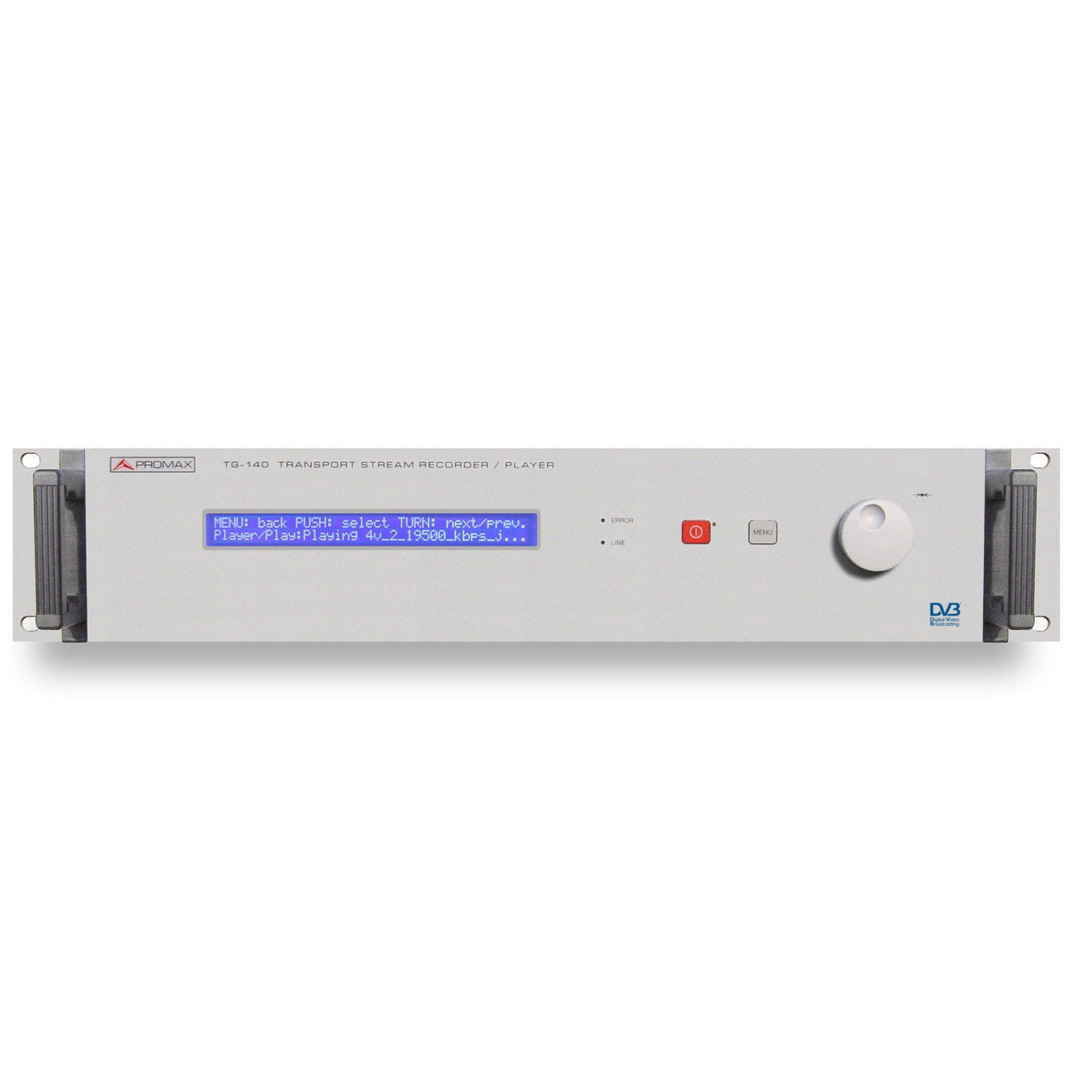 Promax TG-140: MPEG-2 Transport Stream Record / Player