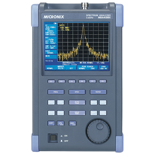 Micronix MSA 400 Series: Hand Held Spectrum Analyzer