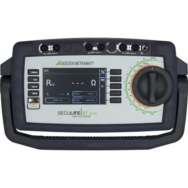 Gossen SECULIFE ST BASE: เครื่องทดสอบความปลอดภัยทางไฟฟ้าของเครื่องมือทางการแพทย์