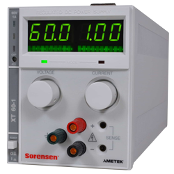 Sorensen XT Series: แหล่งจ่ายแรงดันฟ้ากระแสตรง ขนาดไม่เกิน 60 วัตต์