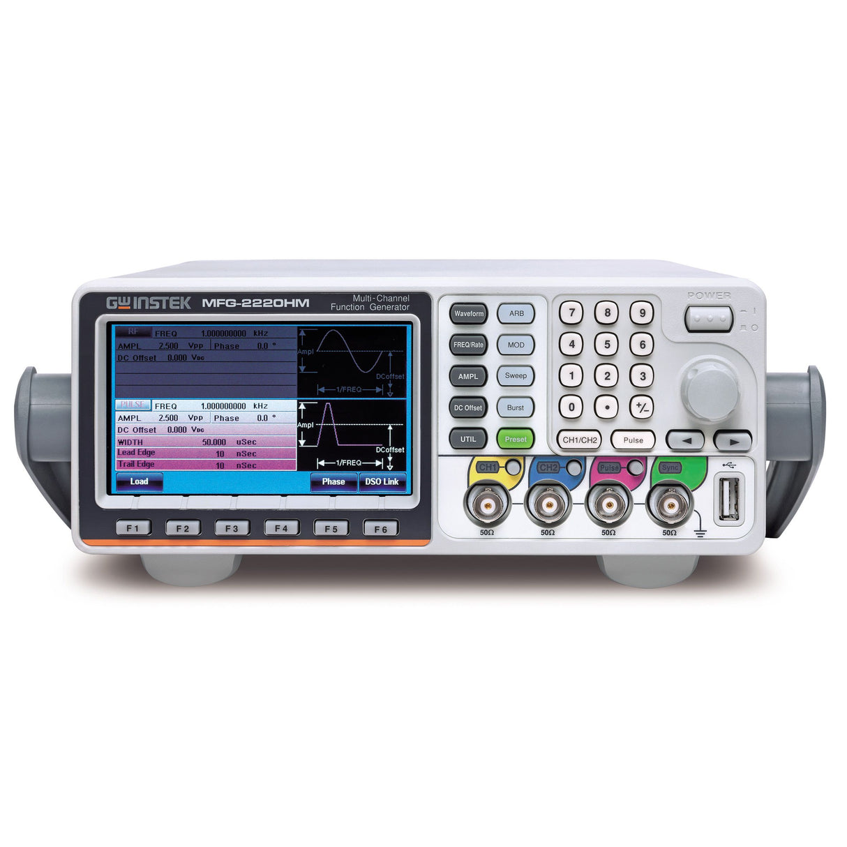 GW Instek MFG-2220HM: 200MHz ARB/Function Generator