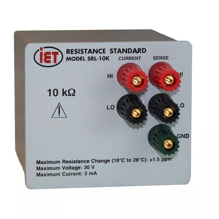 IET SRL Series: Precision Resistance Standard