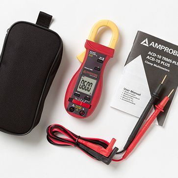 Amprobe ACD-10 PLUS: แคลมป์มิเตอร์ขนาด 600A