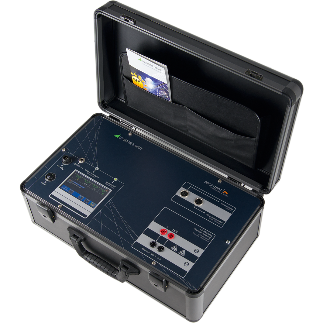 Gossen PROFITEST PV: เครื่องทดสอบความปลอดภัยของระบบโซลาร์