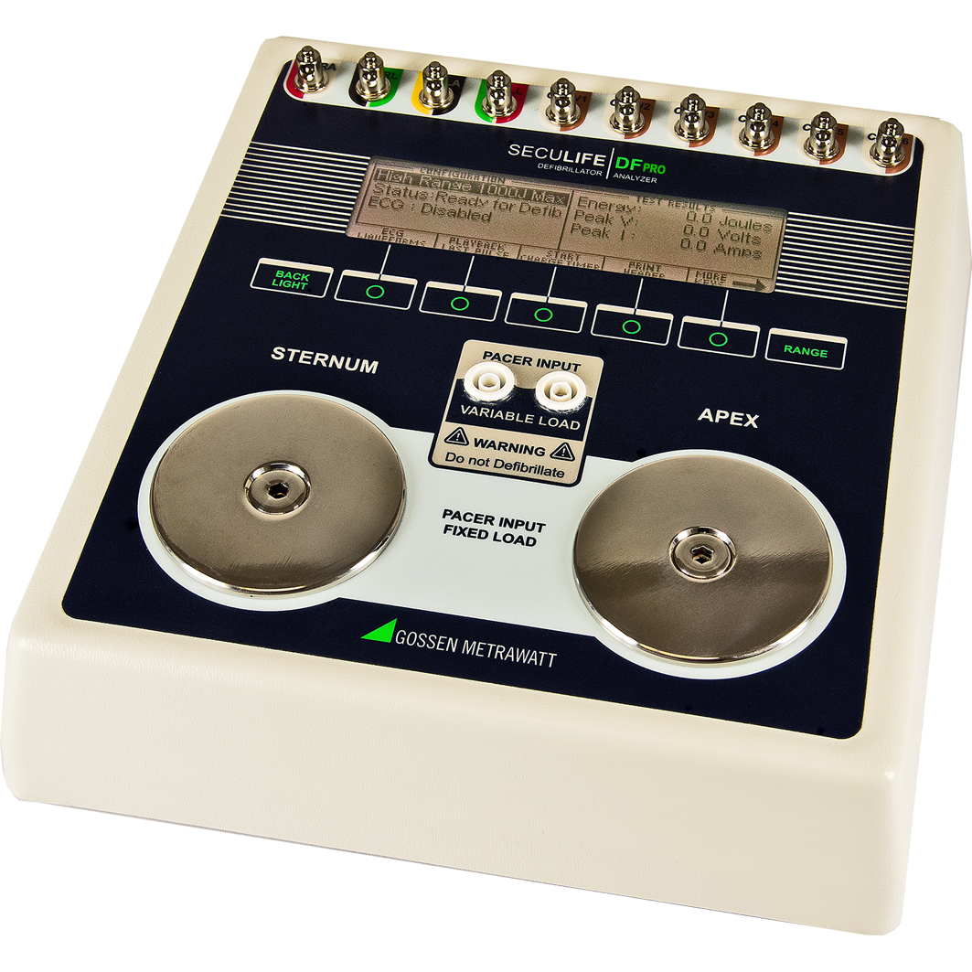 Gossen SECULIFE DF PRO: เครื่องทดสอบประสิทธิภาพเครื่องกระตุกหัวใจทางการแพทย์