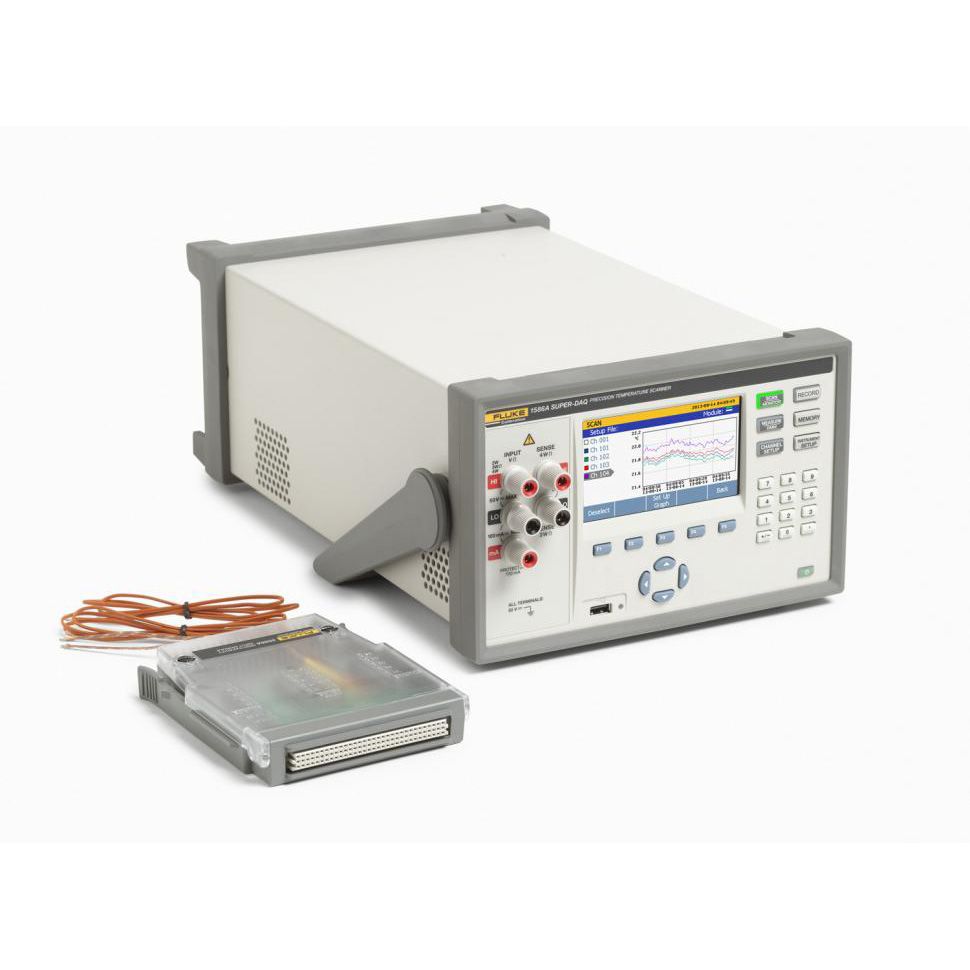 Fluke 1586A: Super-DAQ เครื่องวัดและสอบเทียบอุณหภูมิหลายแชนแนล ความเที่ยงตรงสูง