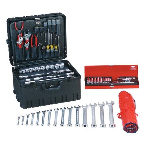 Jensen JTK-94WW: Deluxe Industrial Tool Kit in Roto-Rugged™ Wheeled Case