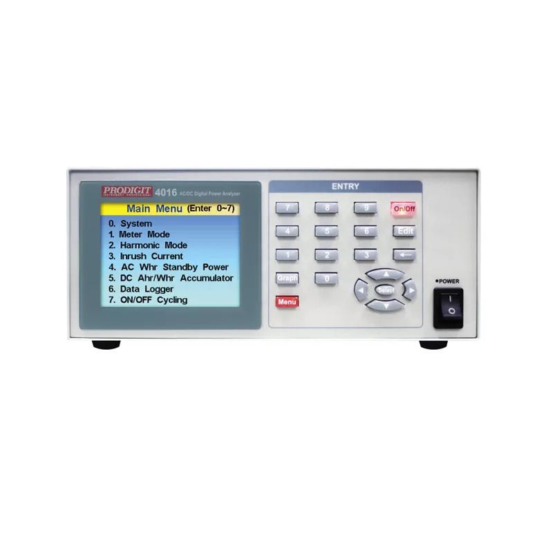 Prodigit 4016: เครื่องวิเคราะห์กำลังไฟฟ้า 500V/20A (Digital Power Analyzer)