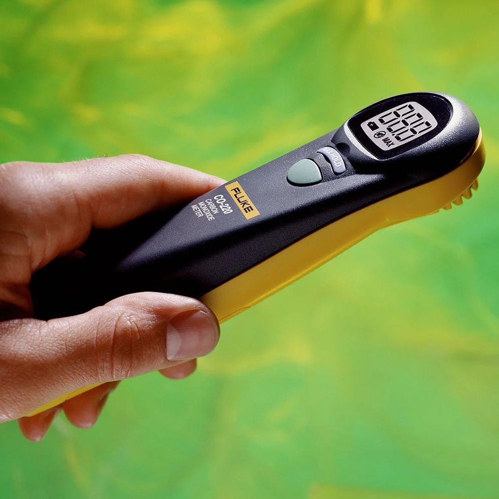 Fluke CO-220: เครื่องวัดปริมาณก๊าซคาร์บอนมอนอกไซด์