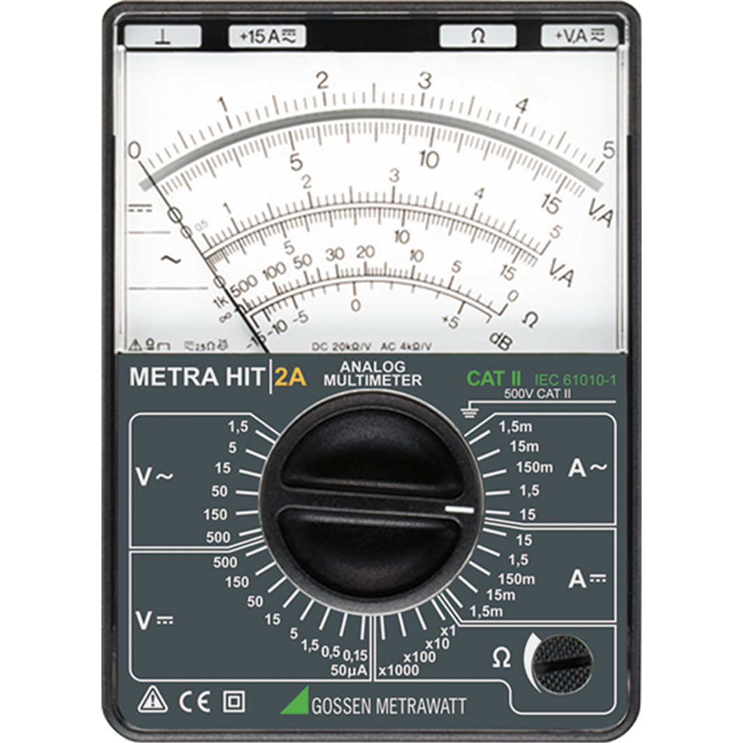 Gossen METRAHit 2A: อนาลอกมัลติมิเตอร์ (Analog Multimeter)