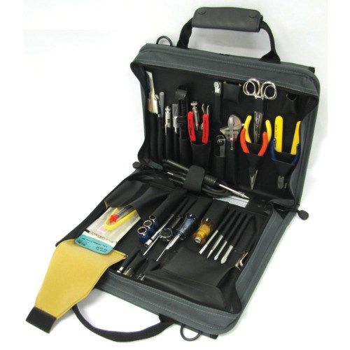 Jensen JTK-86GC: Technician's Tool Kit in Single Gray Cordura Plus Case