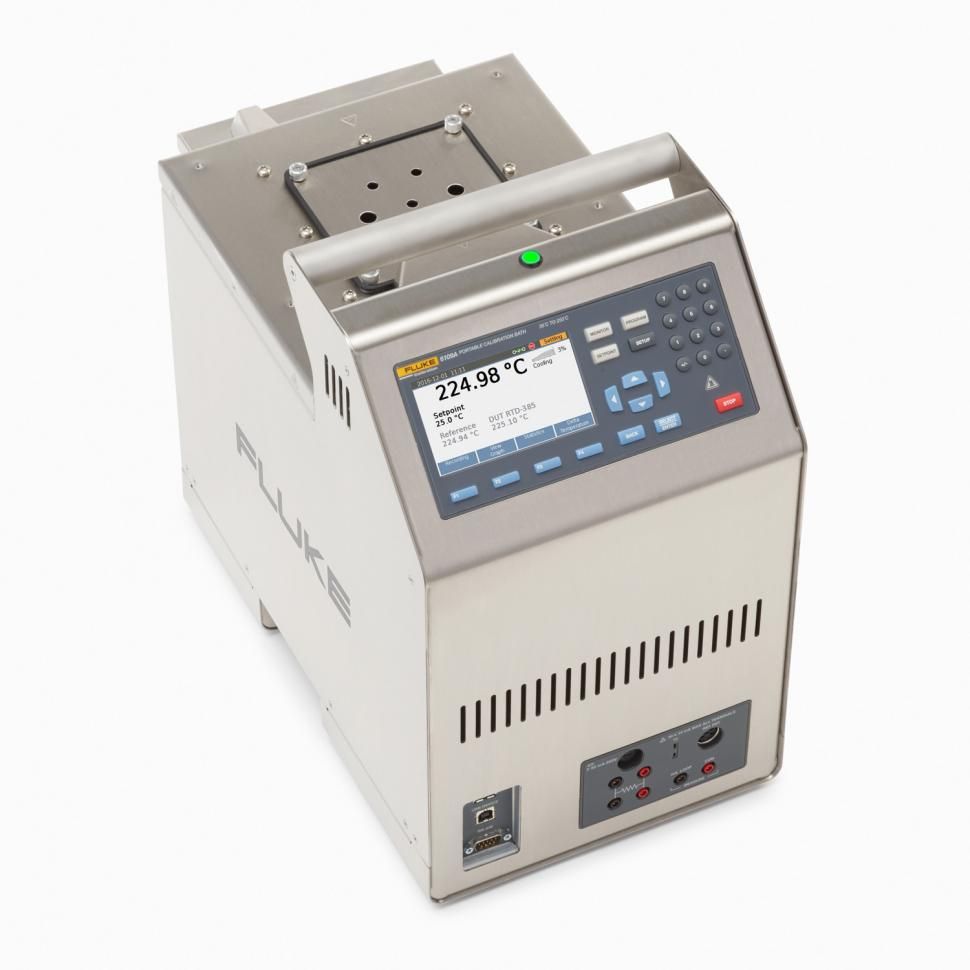 Fluke 6109A/7109A: เครื่องสอบเทียบอุณหภูมิ Baths รุ่นสะดวกเคลื่อนย้าย