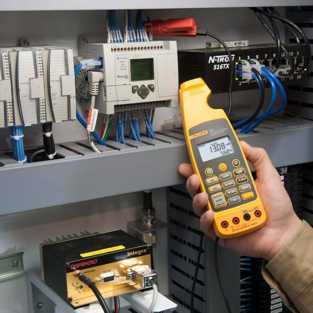 Fluke 772/773: แคลมป์มิเตอร์วัดกระแสในกระบวนการผลิต