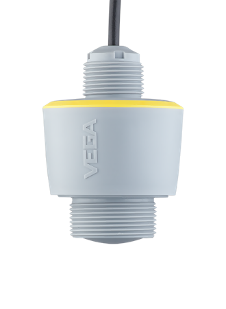 VEGA VEGAPULS C 11, Axial cable outlet, 4 ... 20 mA output, measuring range up to 8 m, accuracy ±5 mm, PVC cable with 10 m length