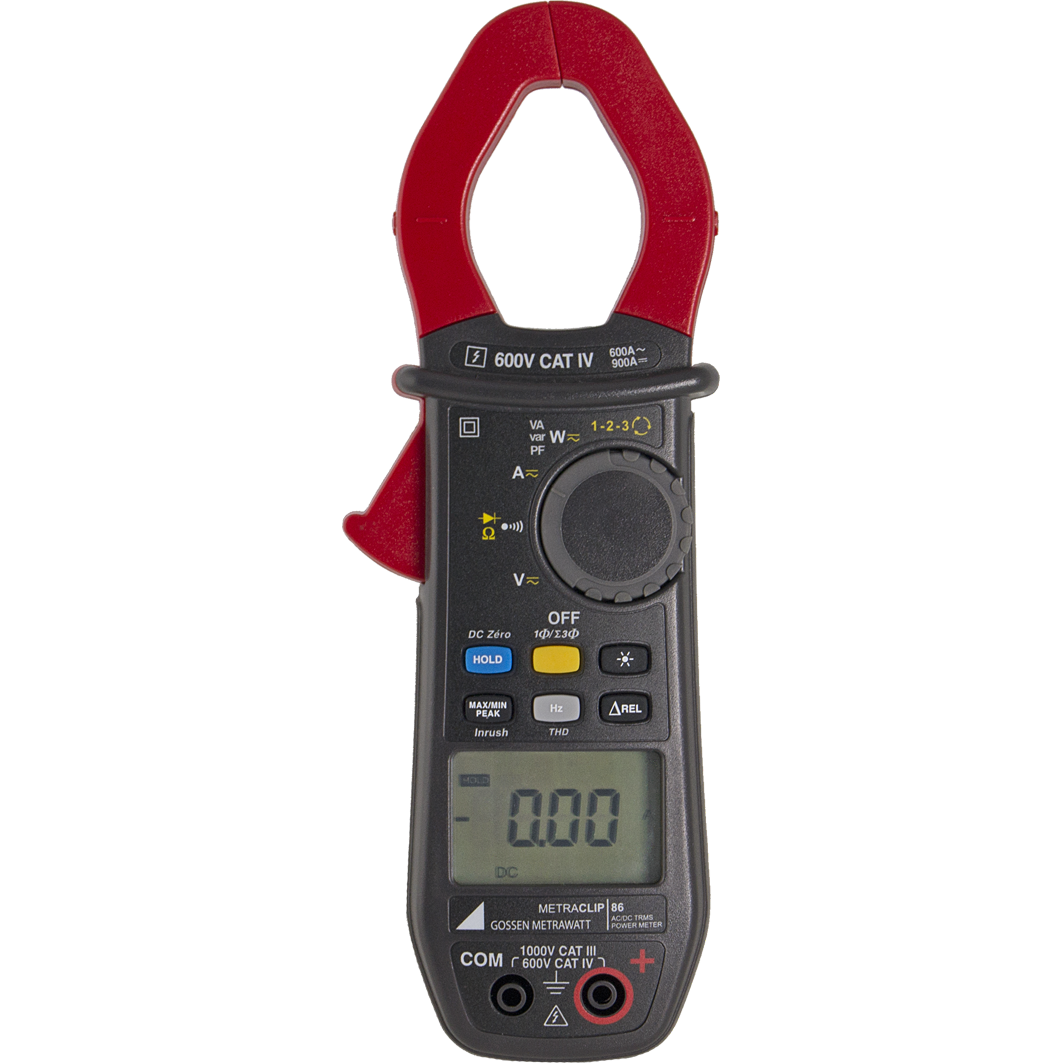 Gossen METRACLIP 85/86: แคลมป์มิเตอร์วัดค่ากำลังไฟฟ้า