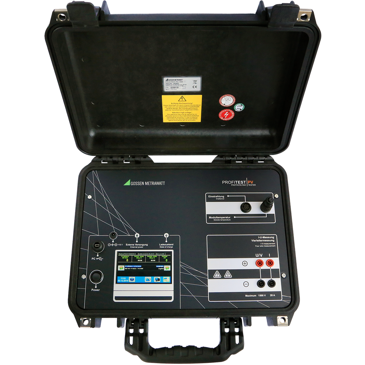 Gossen PROFITEST PV1500: วิเคราะห์ประสิทธิภาพระบบโซล่าร์ ด้วย IV Curve