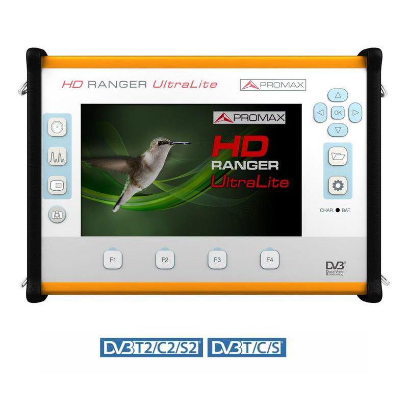 Promax HD RANGER UltraLite: เครื่องวัดและวิเคราะห์สัญญาณทีวีดิจิตอลขนาดแท็บเล็ต