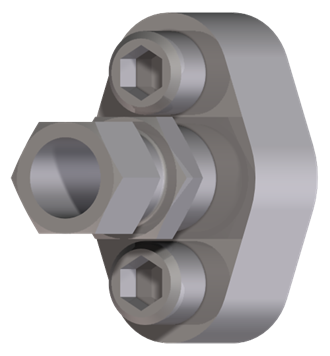 VEGA Oval flange adapter