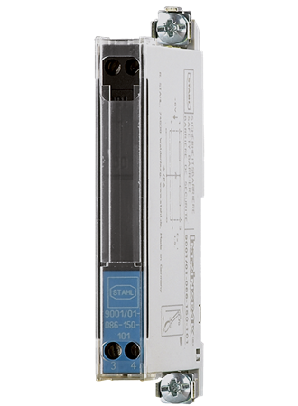 VEGA Safety barrier type 9001Safety barrier for intrinsically safe measurement current transmission in zone 1
