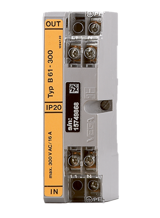 VEGA Overvoltage protection B 61-300Overvoltage arrester for supply and control cables