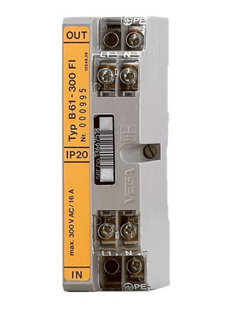 VEGA Overvoltage protection B 61-300 FIOvervoltage arrester for supply and control cables