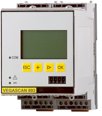 VEGA VEGASCAN 693Controller for up to 15 HART sensors