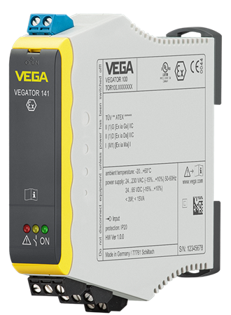 VEGA VEGATOR 141Single-channel controller for level detection