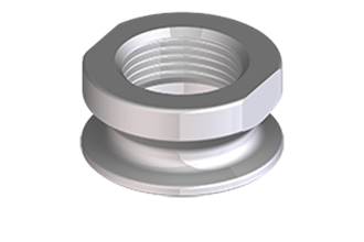 VEGA Hygienic adapter for G1" sealing with O-ring