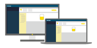 VEGA DTM Collection and PACTwareOpen adjustment software with device description and adjustment interface according to the FDT standard