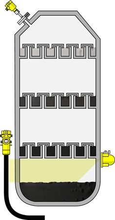 VEGA Distillation column