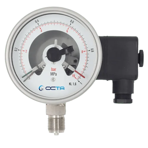 Pressure Gauge With Contact Model : 1713, 1714