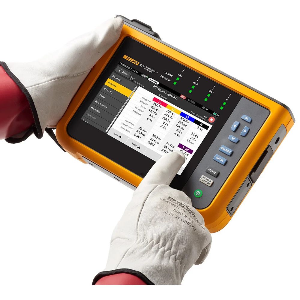 Fluke 1770 Series: เครื่องวิเคราะห์คุณภาพกำลังไฟฟ้าแบบ 3 เฟส