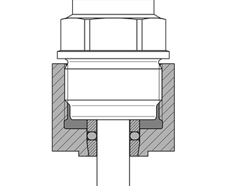 VEGA Seal adapter set for VEGACAL / VEGACAP 62, 63 and 64