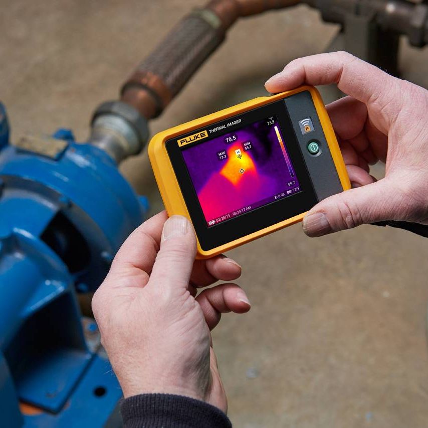 Fluke PTi120 400C: กล้องถ่ายภาพความร้อนแบบพกพาสำหรับการตรวจสอบทางอุตสาหกรรม