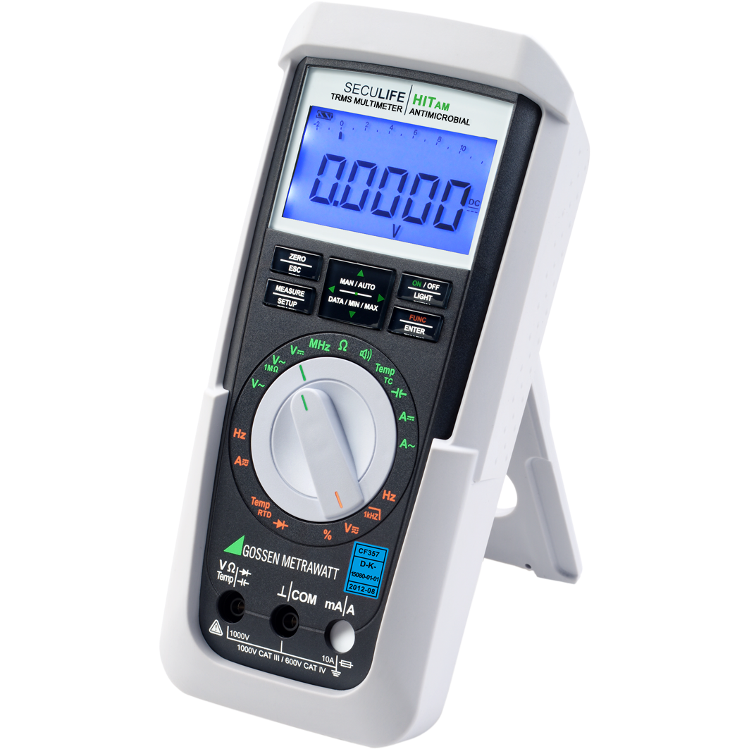 Gossen SECULIFE HITAM/MD: ดิจิตอลมัลติมิเตอร์สำหรับงานทางการแพทย์ (TRMS Medical-Multimeter)